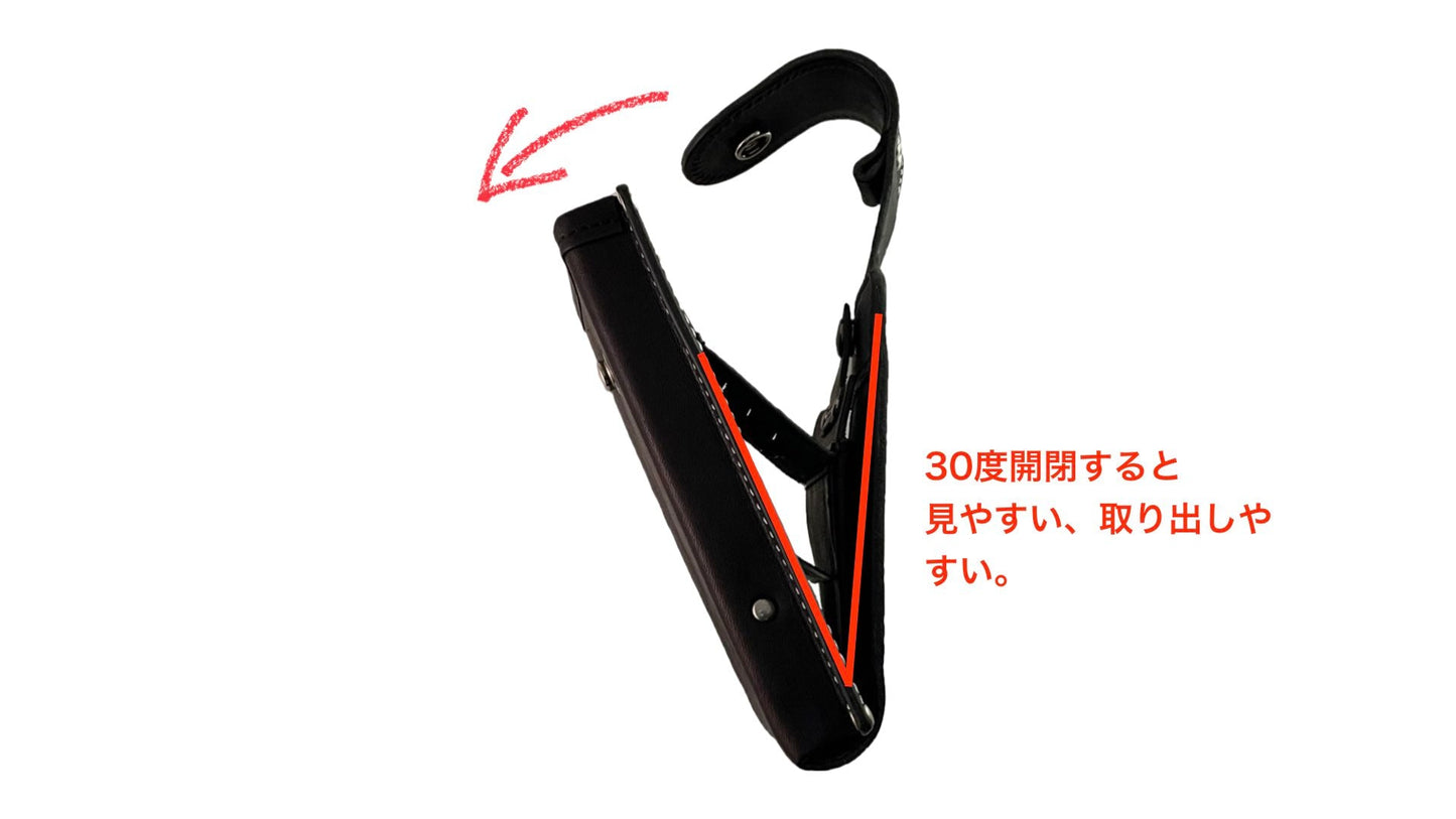 ベルト装着型スマートウォレット ATTACH:02（フラットタイプ）