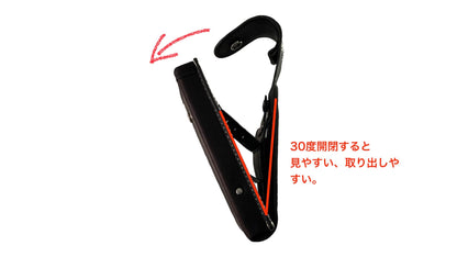 ベルト装着型スマートウォレット ATTACH:02（フラットタイプ）